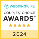 We have been selected to receive the couples' choice award for another year in a row